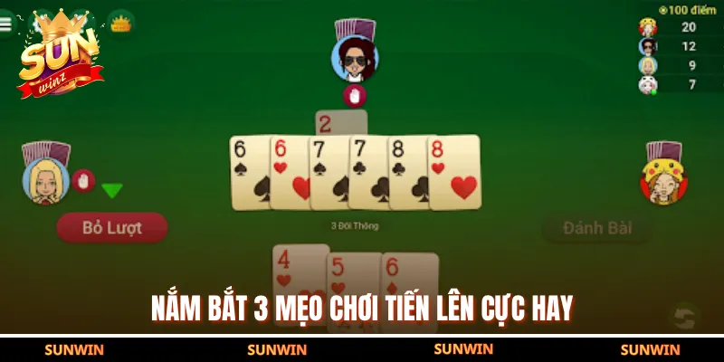 Nắm bắt 3 mẹo chơi Tiến Lên cực hay